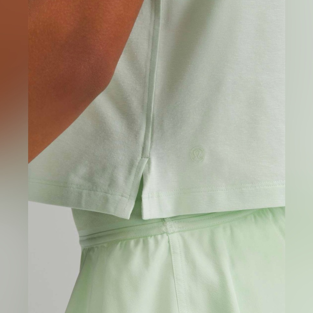 NWOT Lululemon Classic-Fit Cotton-Blend Tank Top
Kohlrabi Green - Picture 5 of 11